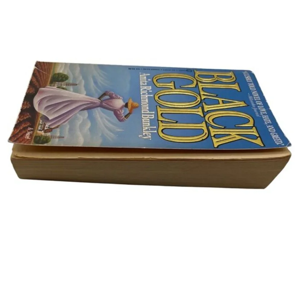 Black Gold By Anita Richmond Bunkley Paperback 1994 Novel‎